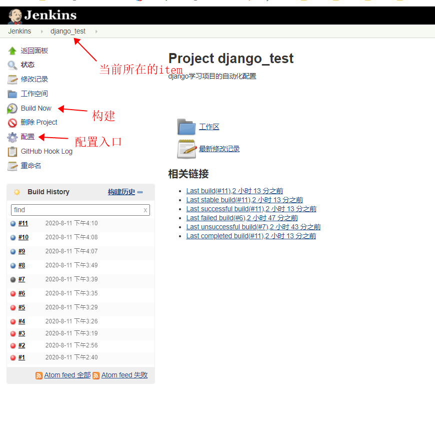 Jenkins面板