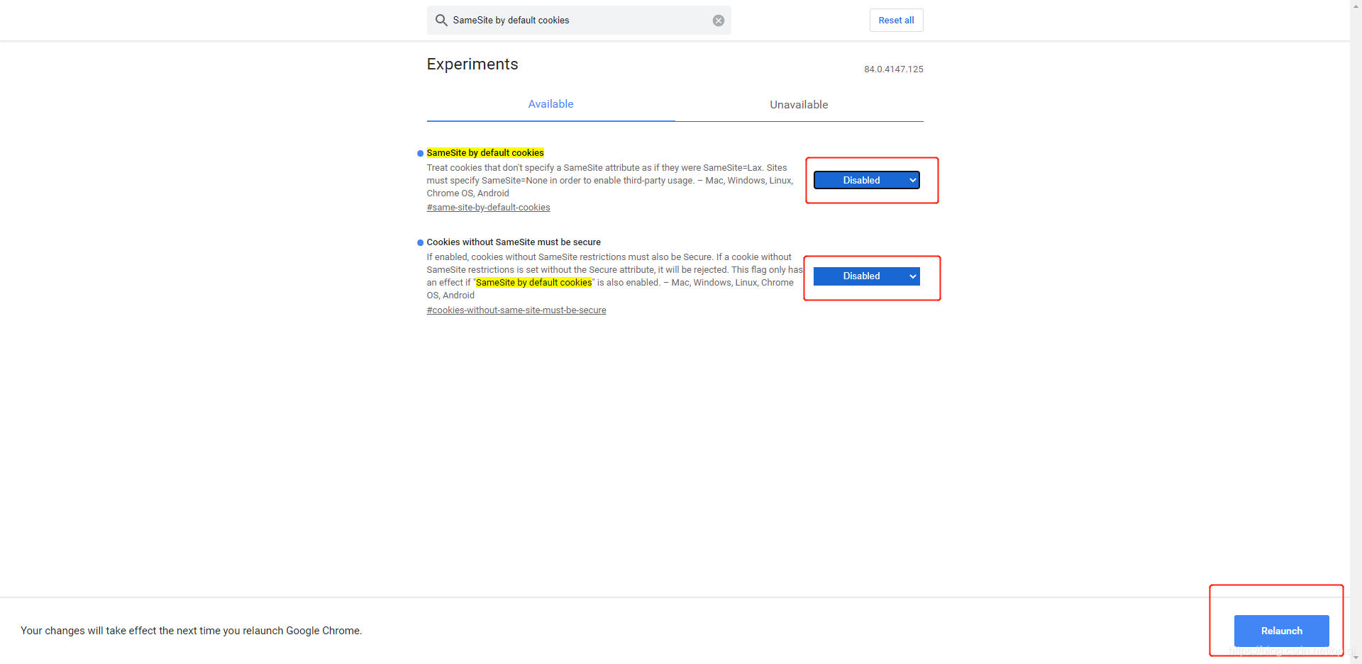 chrome浏览器解决跨域请求SameSite方案