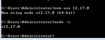 简单明了，windows下使用nvm进行node多版本切换