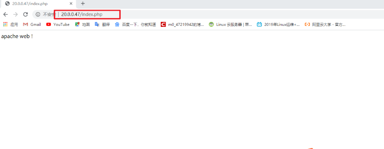 Web服务器集群--部署Nginx+Apache实现动静分离