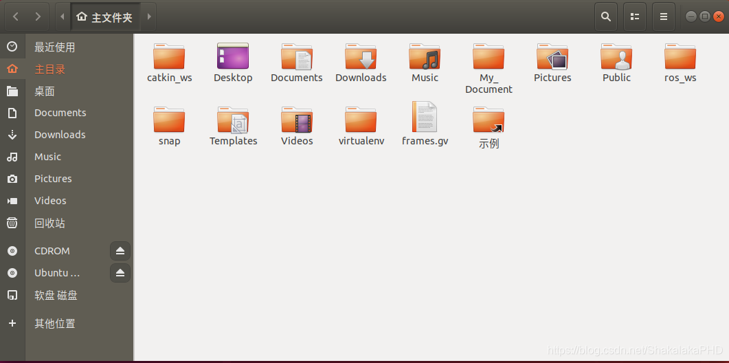 Ubuntu18.04下的Home目录