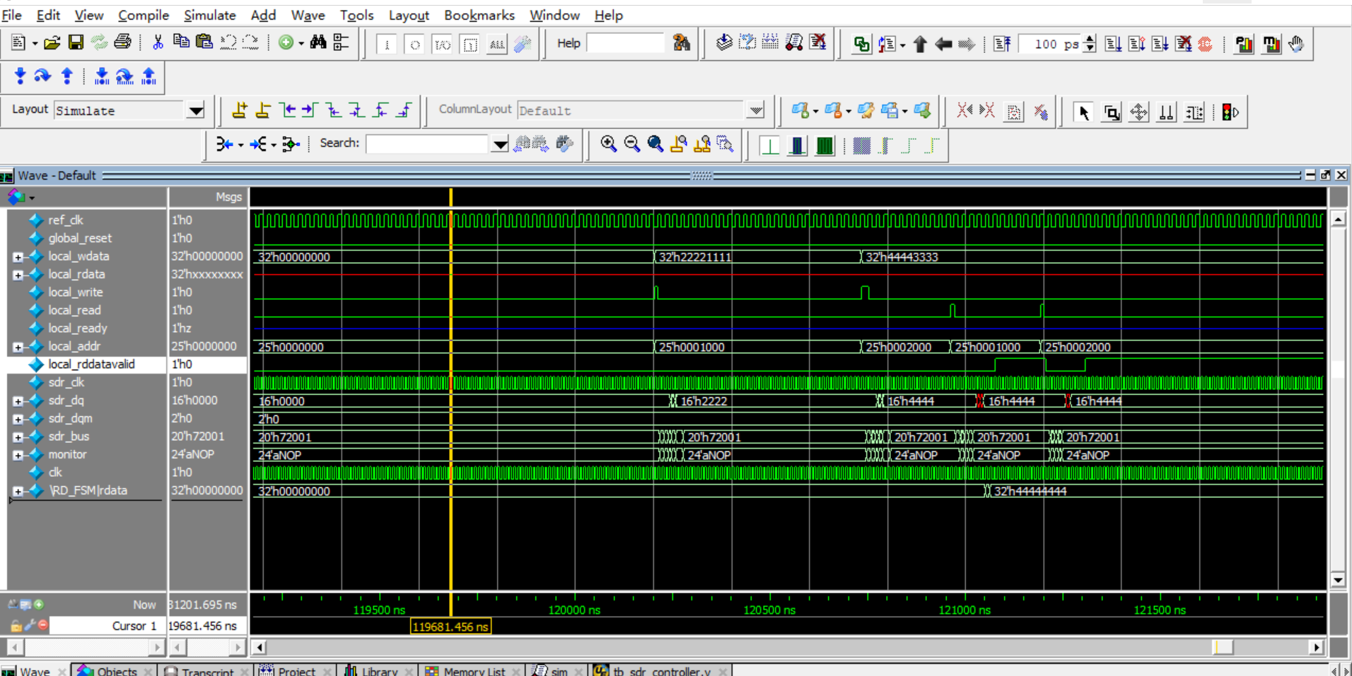 SDRAM controller design (3) initialization operation - Programmer Sought