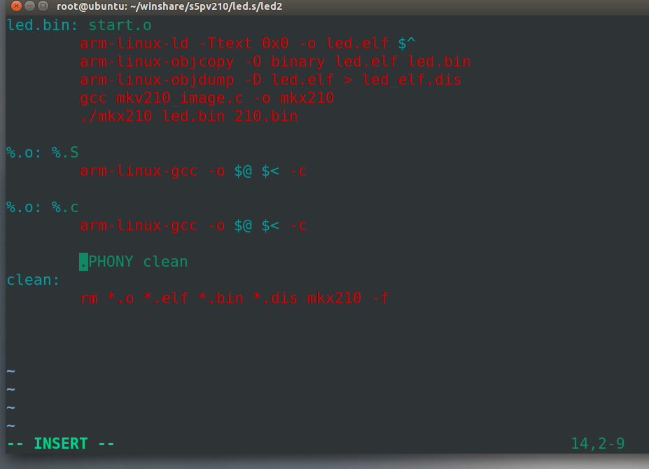 Makefile14 *** missing separator. Stop. 生成文件：14：***缺少分隔符。该问题的原因分析并附解决