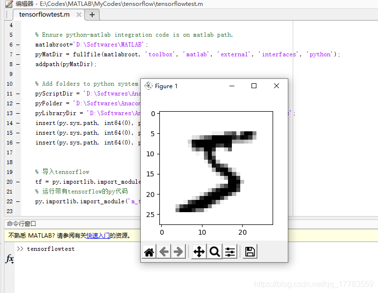 Matlab中使用TensorFlow笔记_matlab tensorflow-CSDN博客