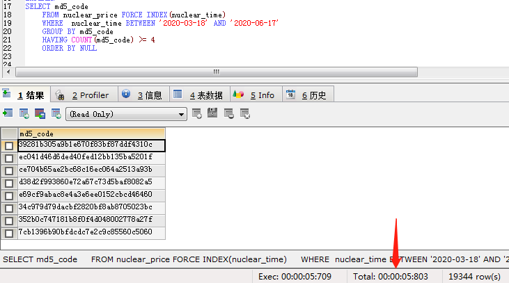 记一次MySQL分组查询慢优化过程 一