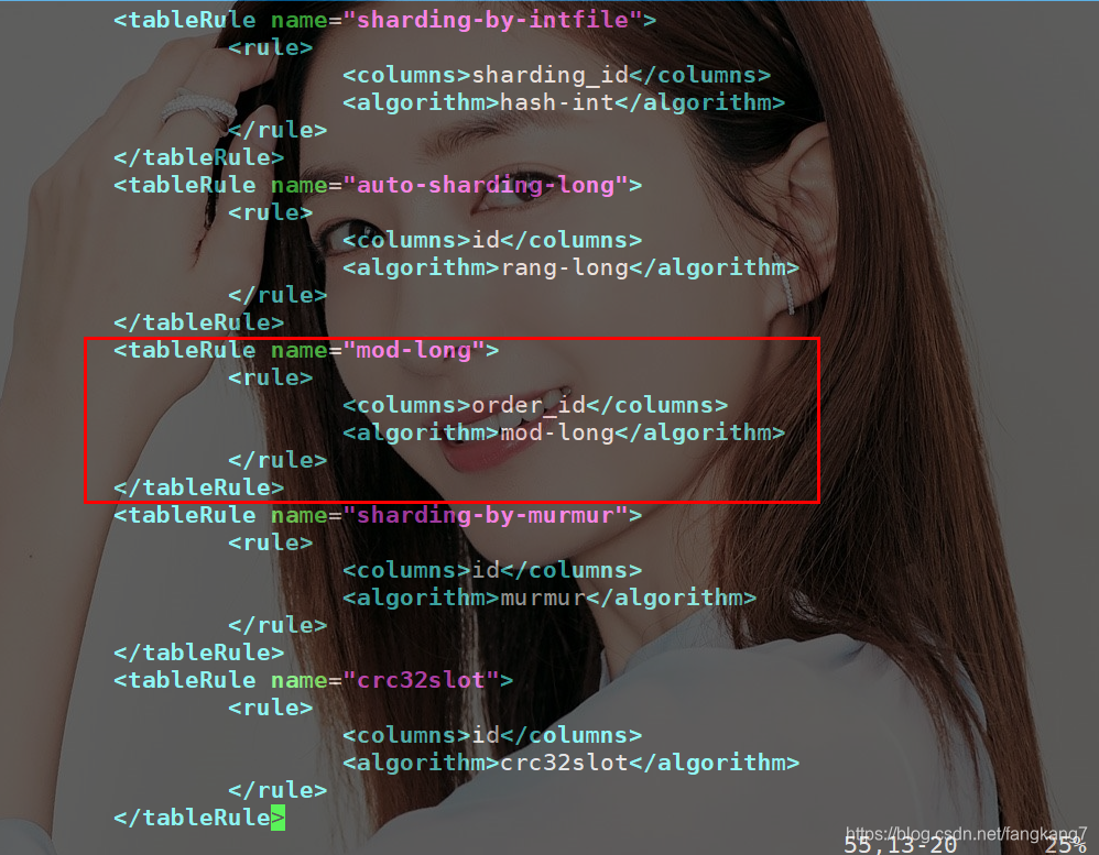 Hier finden Sie die MyCat-Datenbank und -Tabelle, die Sie implementieren möchten