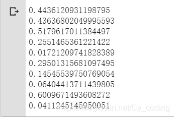 python random随机数 RUNOOB python练习题50_lmprot random random.seek(123) for ...