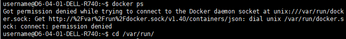 Docker权限 “got Permission Denied While Trying To Connect To The Docker Daemon Socket At Unix 6198