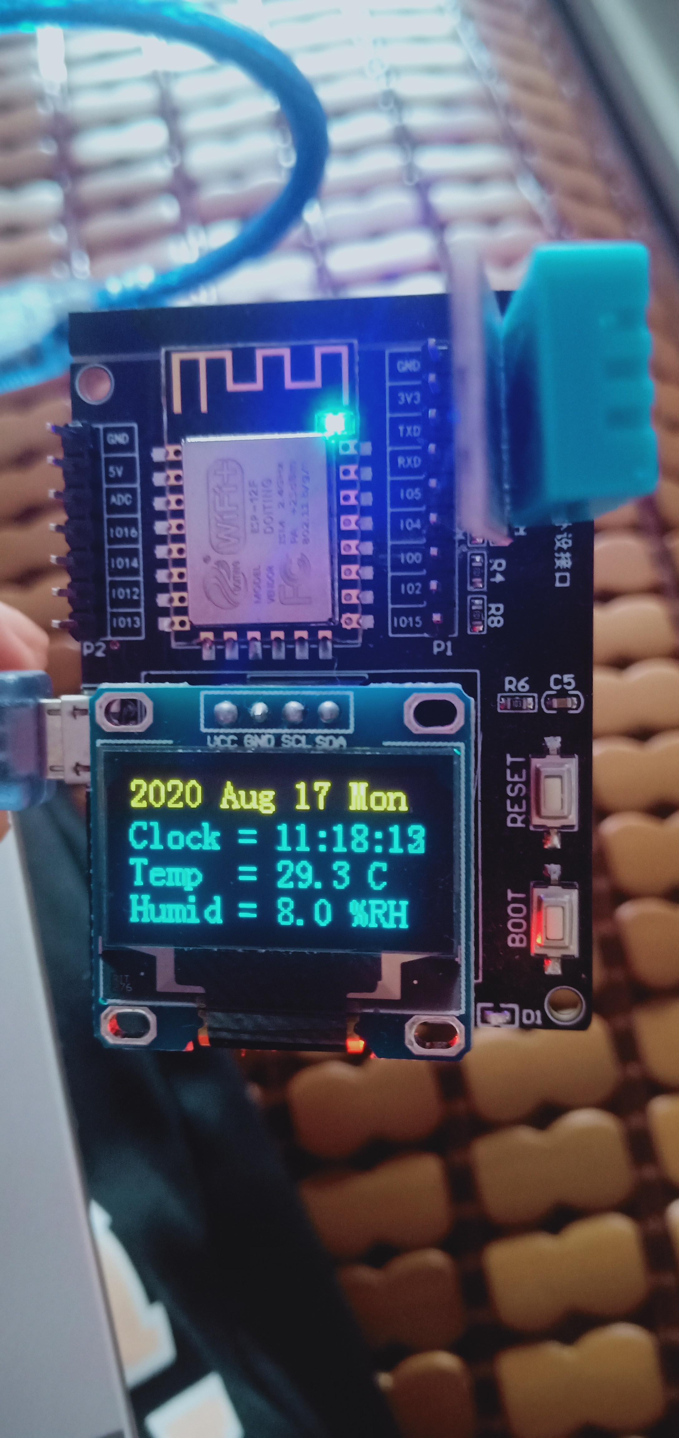 学习日记——ESP8266SNTP