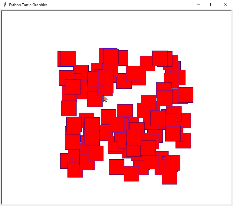 PythonTurtle板塊藝術_試做2_加大