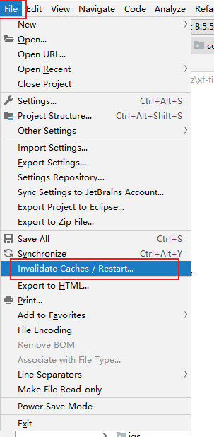 idea刷新项目，清除缓存