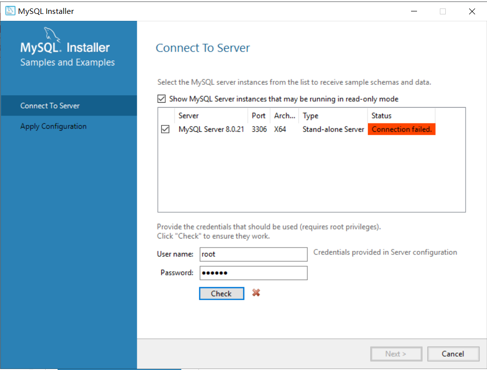 MySQL connect to server connection failed[通俗易懂]