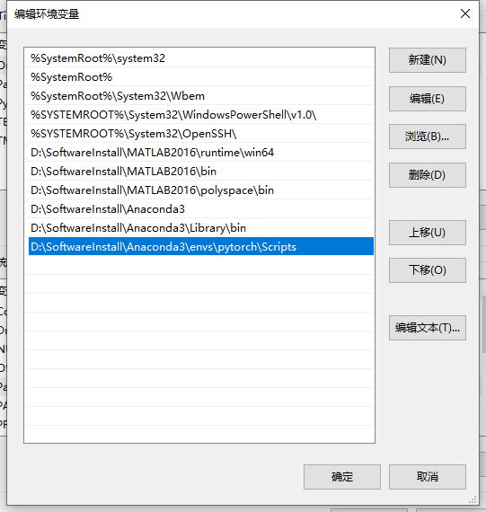 win10 cpu anaconda3 pytorch pycharm配置