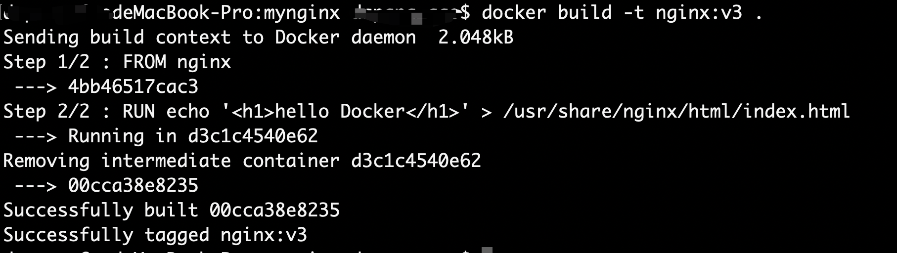 踩坑Dockerfile 定制镜像 报错“docker build“ requires exactly 1 argument._arg