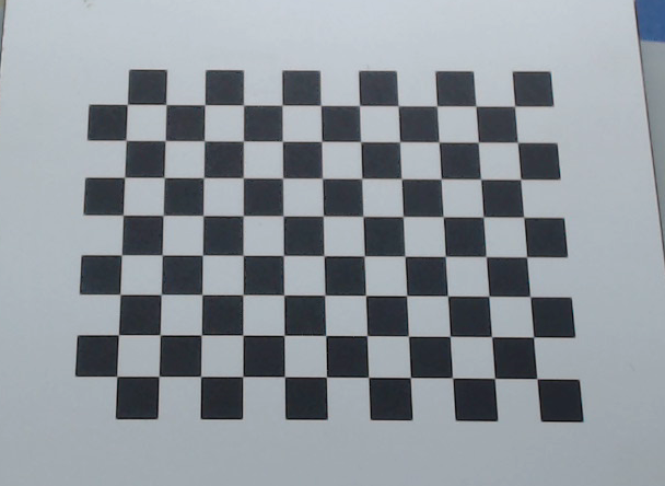 棋盘格氧化铝标定板漫反射不反光12*9方格视觉光学校正板