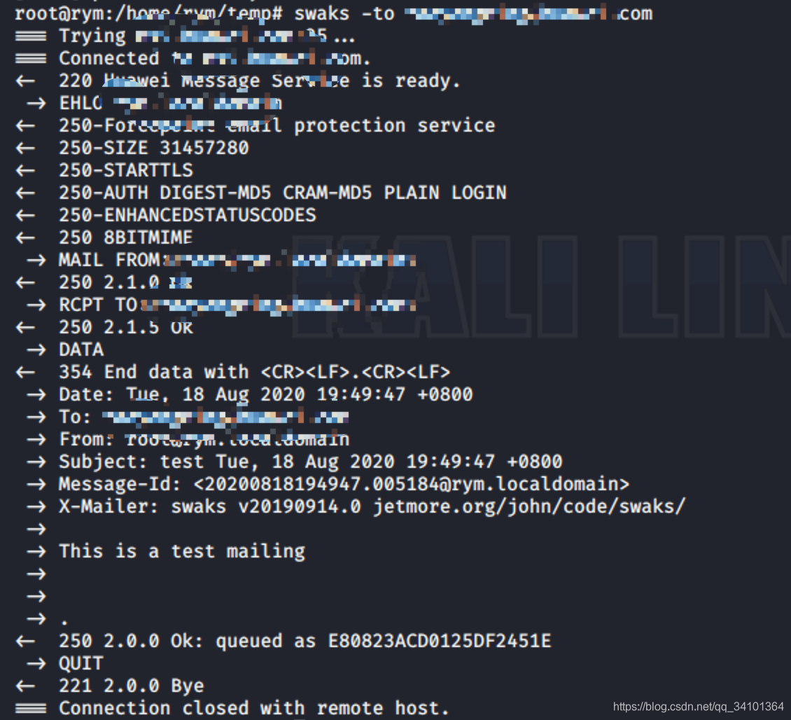 spf、dkim、dmarc介绍与邮件伪造研究