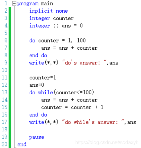 4tran Example Fortran入门 - 基本语法一篇通_sodaxyh的博客-CSDN博客