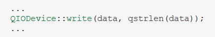 封包时发现的关于QIODevice类write函数的坑