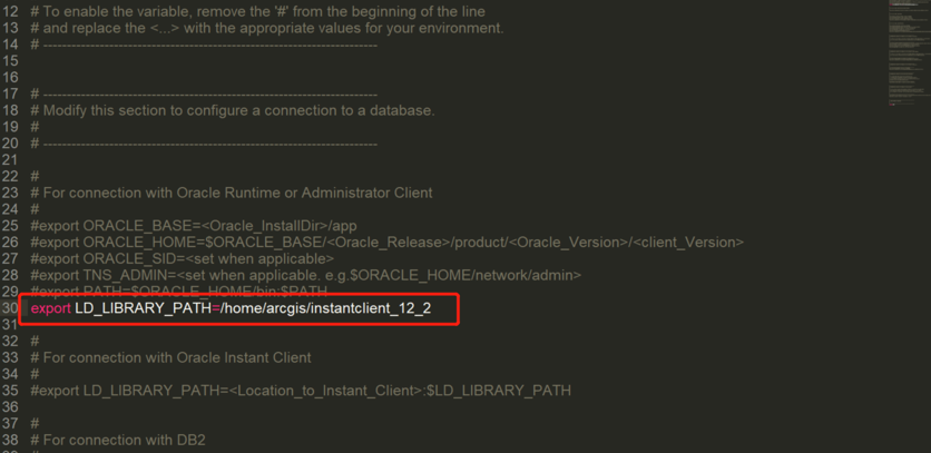 linux系统下arcgis server注册数据库及服务发布流程
