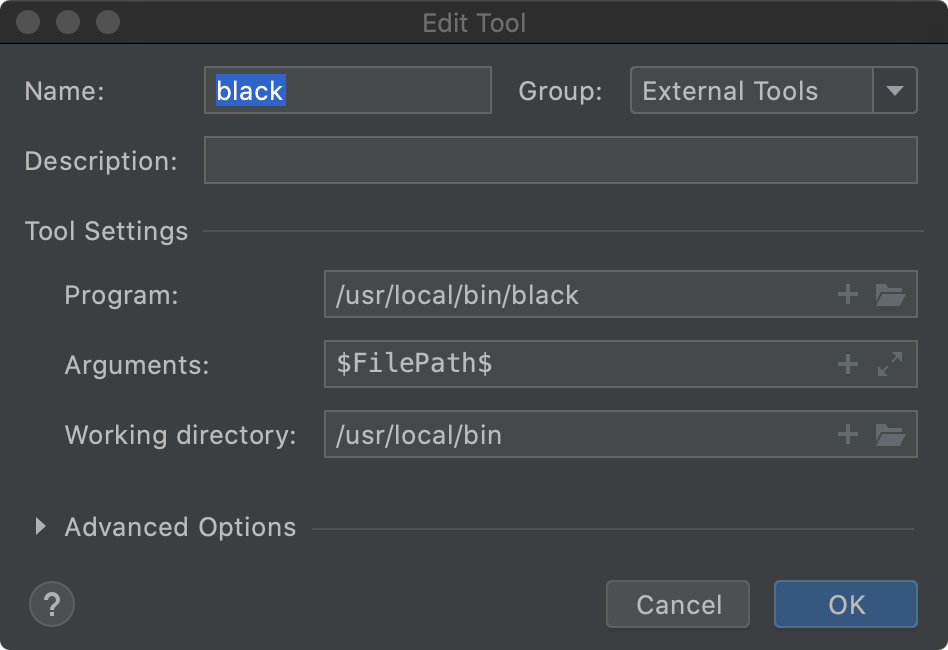 在pycharm中设置isort和black格式化代码_black + isort-CSDN博客