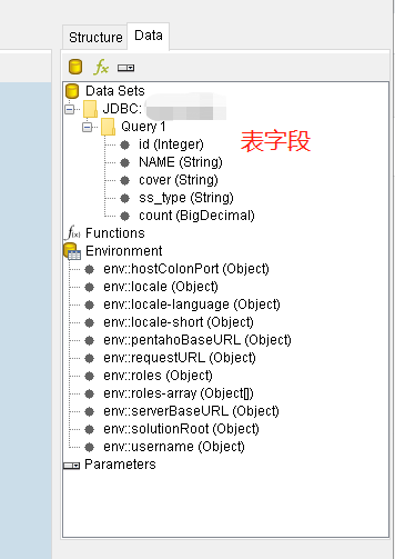 使用 Pentaho Report Designer 制作 prpt 文件（1）-- 数据库连接