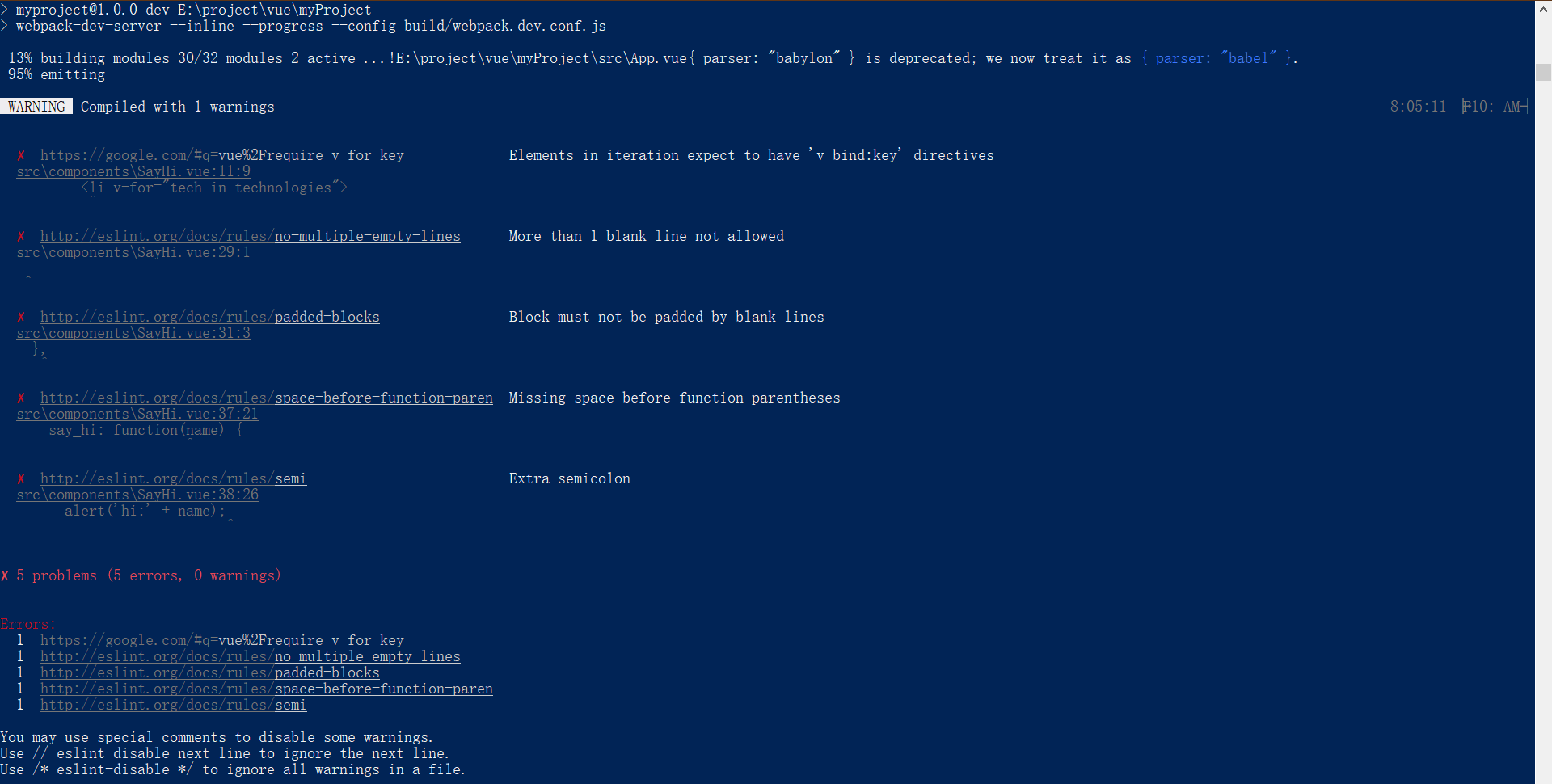 Eslint unused vars. Eslint unused vars