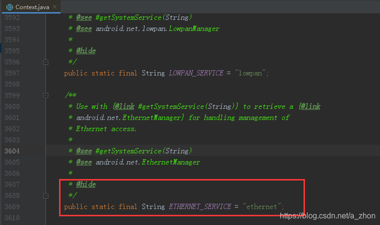 Android通过反射EthernetManager Api设置以太网为静态IP地址或者动态获取IP