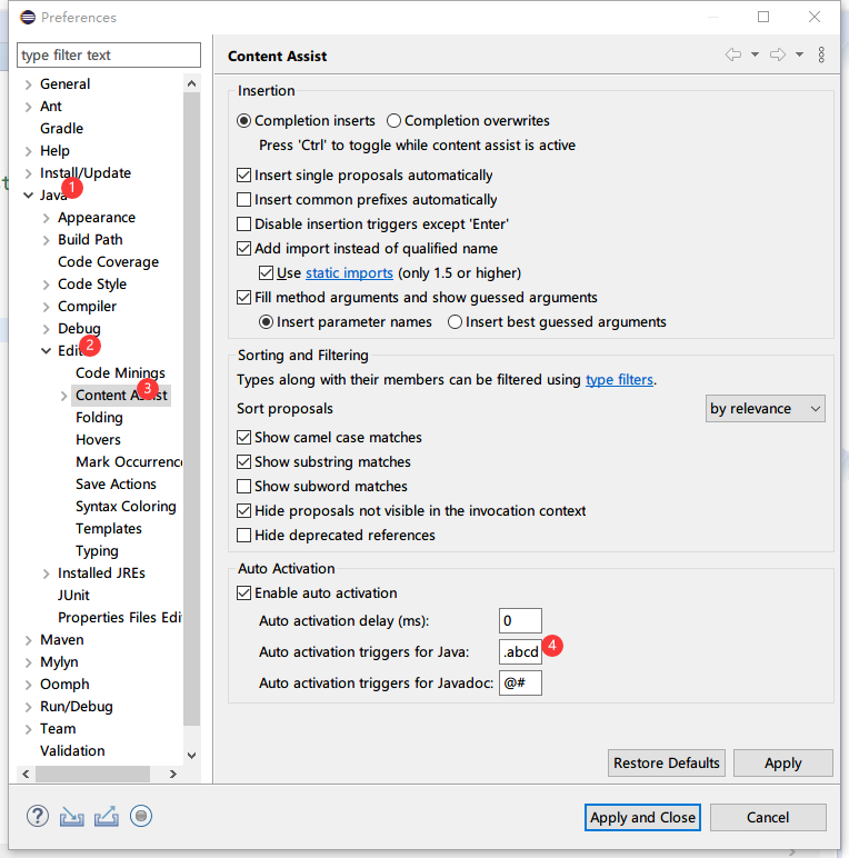 JAVA code auto completion Programmer Sought