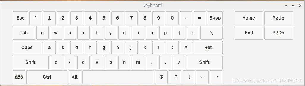 初学者笔记-树莓派 安装虚拟键盘