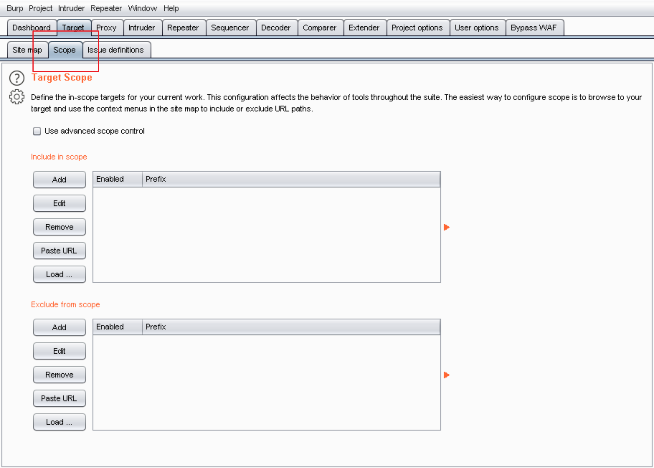 burp suite spider