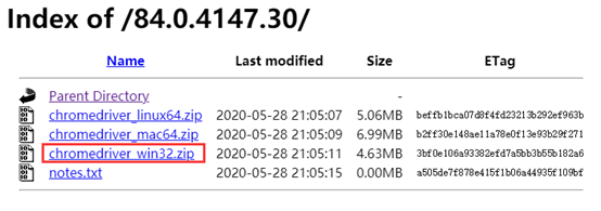 下载和自己操作系统一致的文件