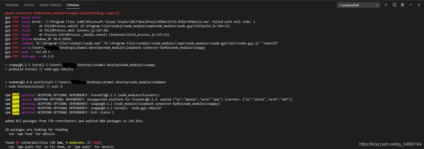Win10 Gyp ERR Build Error CSDN