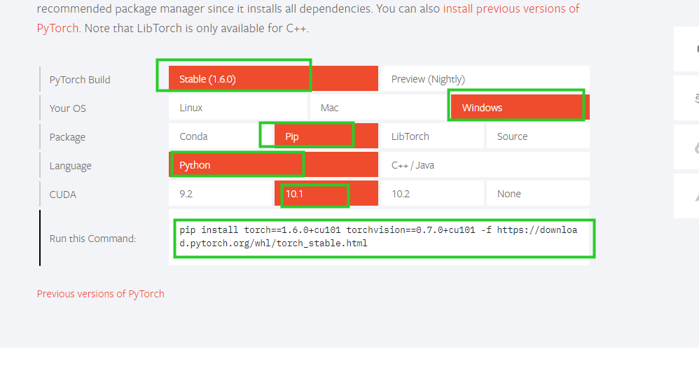 window10系统 安装python torch模块问题