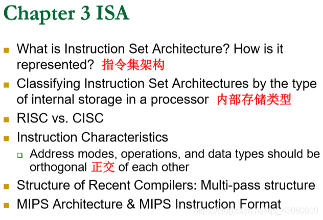 计算机系统结构复习(三):ISA指令集设计_isa类型有哪些-CSDN博客