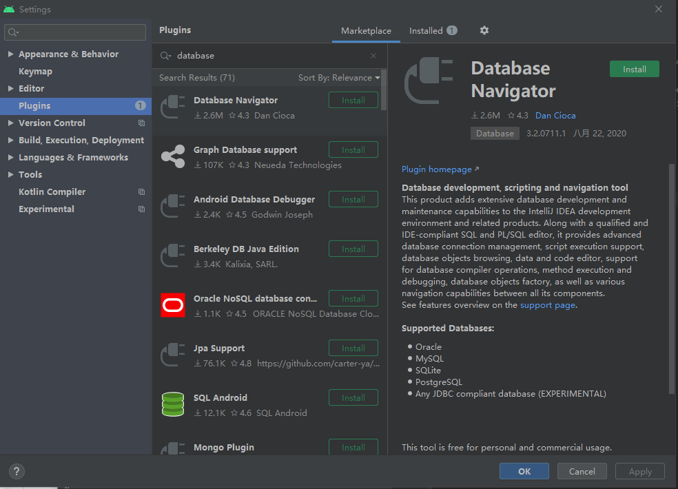 android studio sqlite database crashes