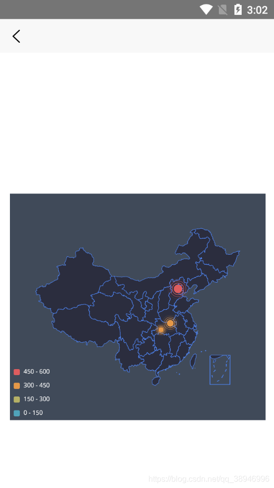 uniapp echarts 地图的散点图  兼容 app ios H5