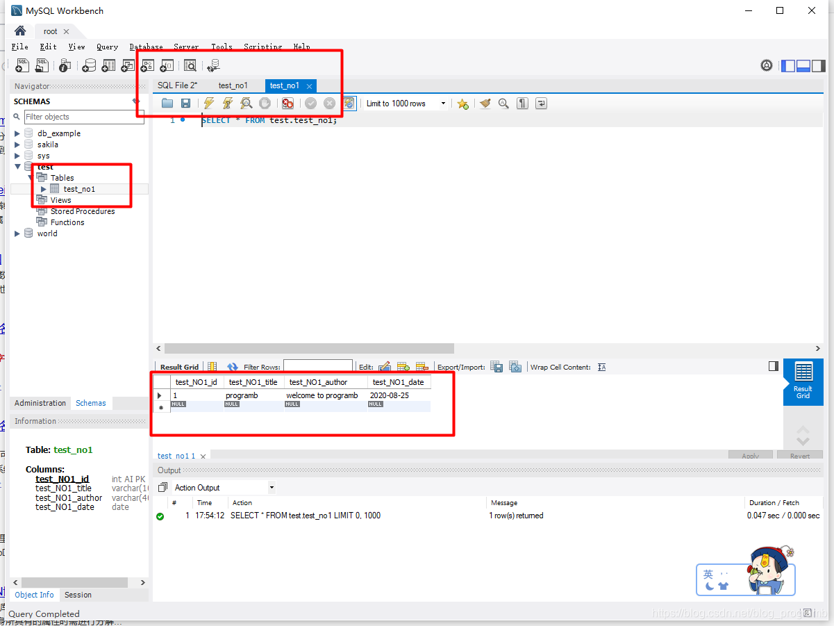 Welcome to MySQL Workbench:插入数据_咔啡的博客-CSDN博客_mysql workbench insert into