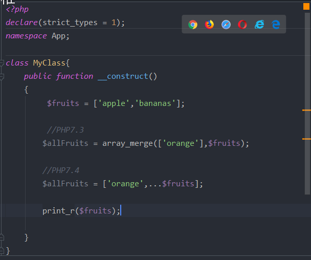 PHP7.0至PHP8部分特性总结