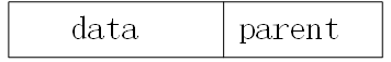 双亲表示法结点结构