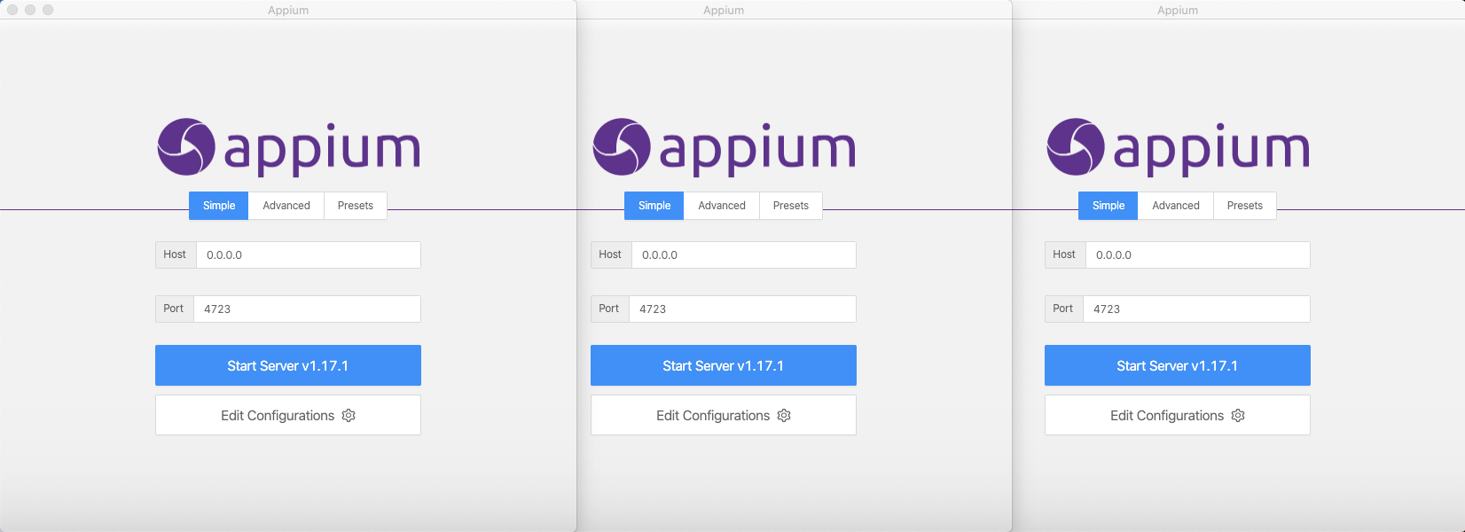 install appium server on mac