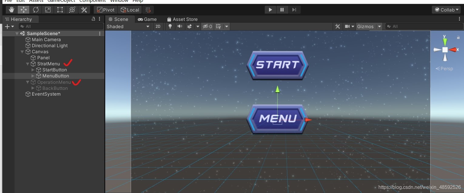 unity如何做UI菜单与场景切换_unity用ui如何切换场景-CSDN博客