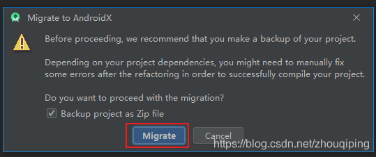 Migrate to AndroidX Dialog