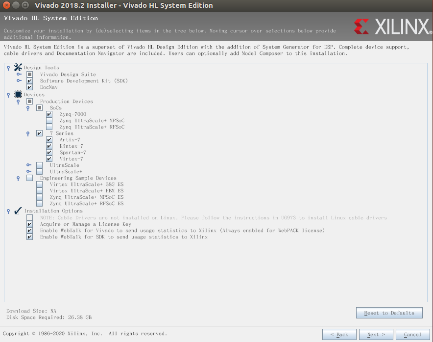 ubuntu下vivado 2018.2安装及启动教程_vivado2018.2安装教程CSDN博客