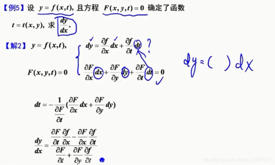 【微积分5多元函数微分学】第五章第二节 偏导数与全微分的计算_抽象函数求全微分-CSDN博客