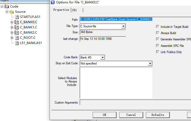 Keil C51 Code Banking-CSDN博客