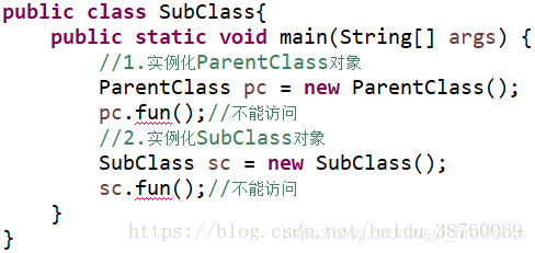 java中public,protected,private,default详解_public private protected ...