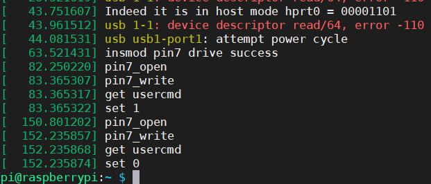 Raspberry Pi character driver IO driver development - Programmer Sought