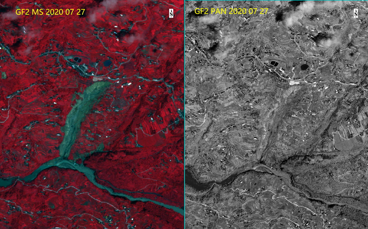 湖北恩施沙子坝滑坡遥感数据集共享——高分二、高分一、Sentinel-2、Landsat8、Sentinel-1等qq46071146的博客-