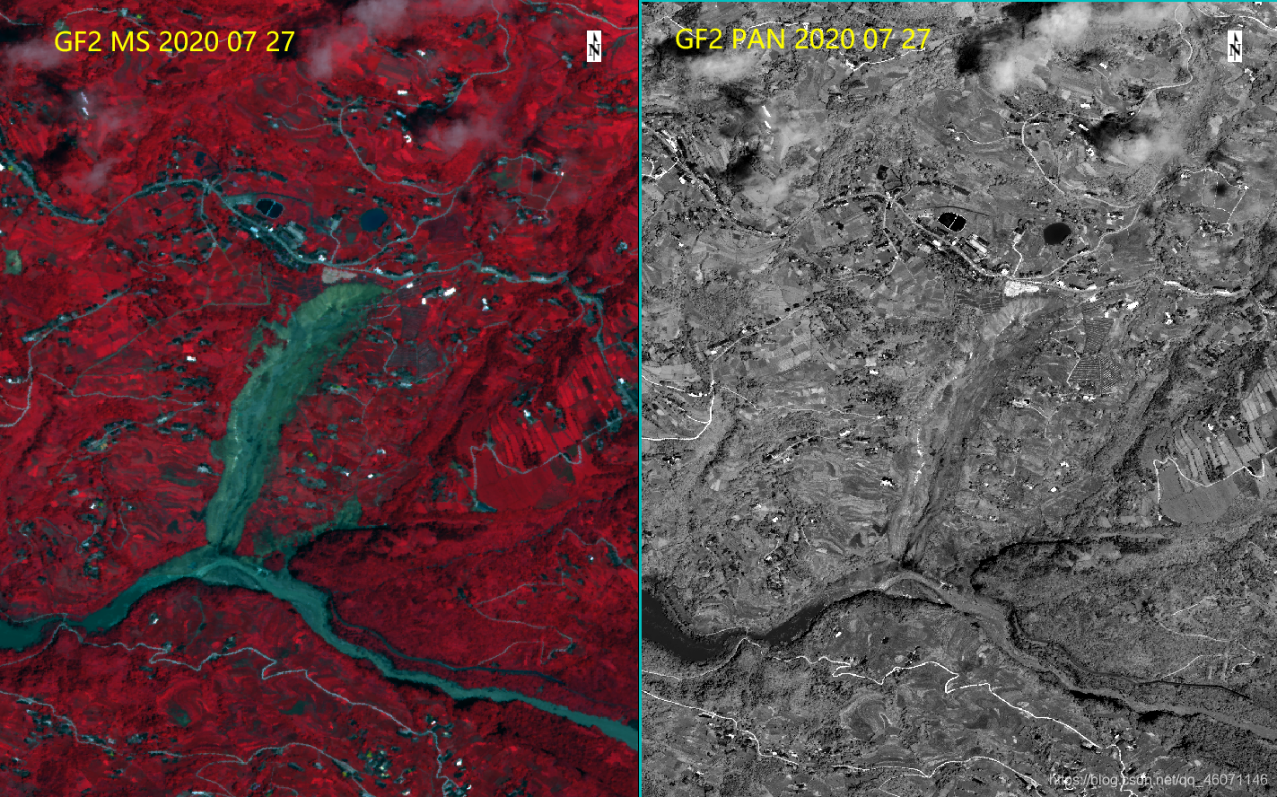 湖北恩施沙子坝滑坡遥感数据集共享——高分二、高分一、Sentinel-2、Landsat8、Sentinel-1等qq46071146的博客-