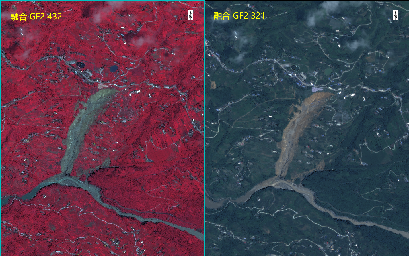 湖北恩施沙子坝滑坡遥感数据集共享——高分二、高分一、Sentinel-2、Landsat8、Sentinel-1等qq46071146的博客-